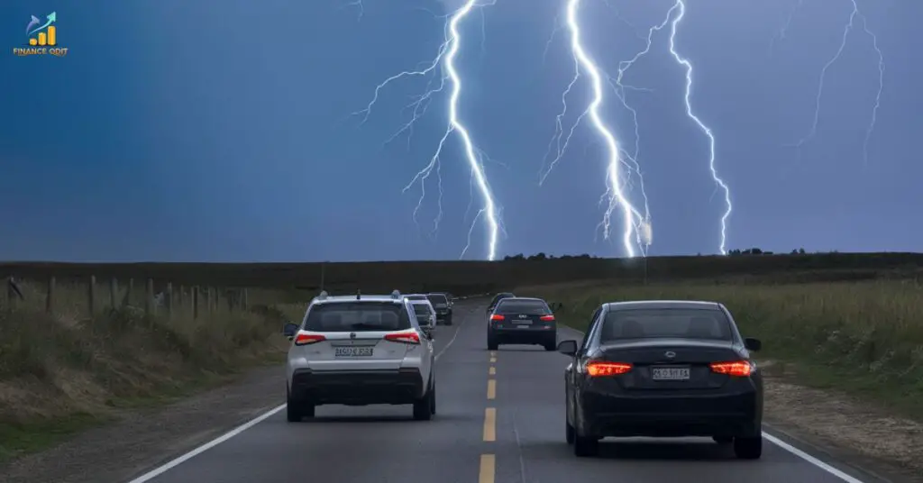 When does car insurance cover lightning strikes